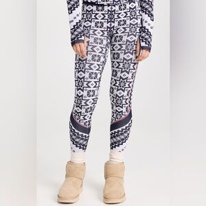 New! FP Free People Movement Myoko Jacquard Leggings Sz M/L